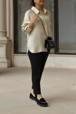 شومیز ترنه MB-Chemise0034 - تصویر 8