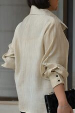 شومیز ترنه MB-Chemise0034 - تصویر 7