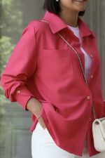 شومیز آیلی MB-Chemise0038 - تصویر 3