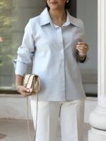 شومیز آترین MB-Chemise0032 - تصویر 4