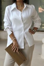 شومیز بارلی MB-Chemise0042