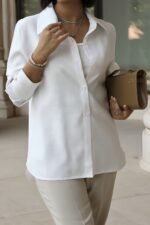 شومیز بارلی MB-Chemise0042 - تصویر 4