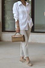 شومیز بارلی MB-Chemise0042 - تصویر 5
